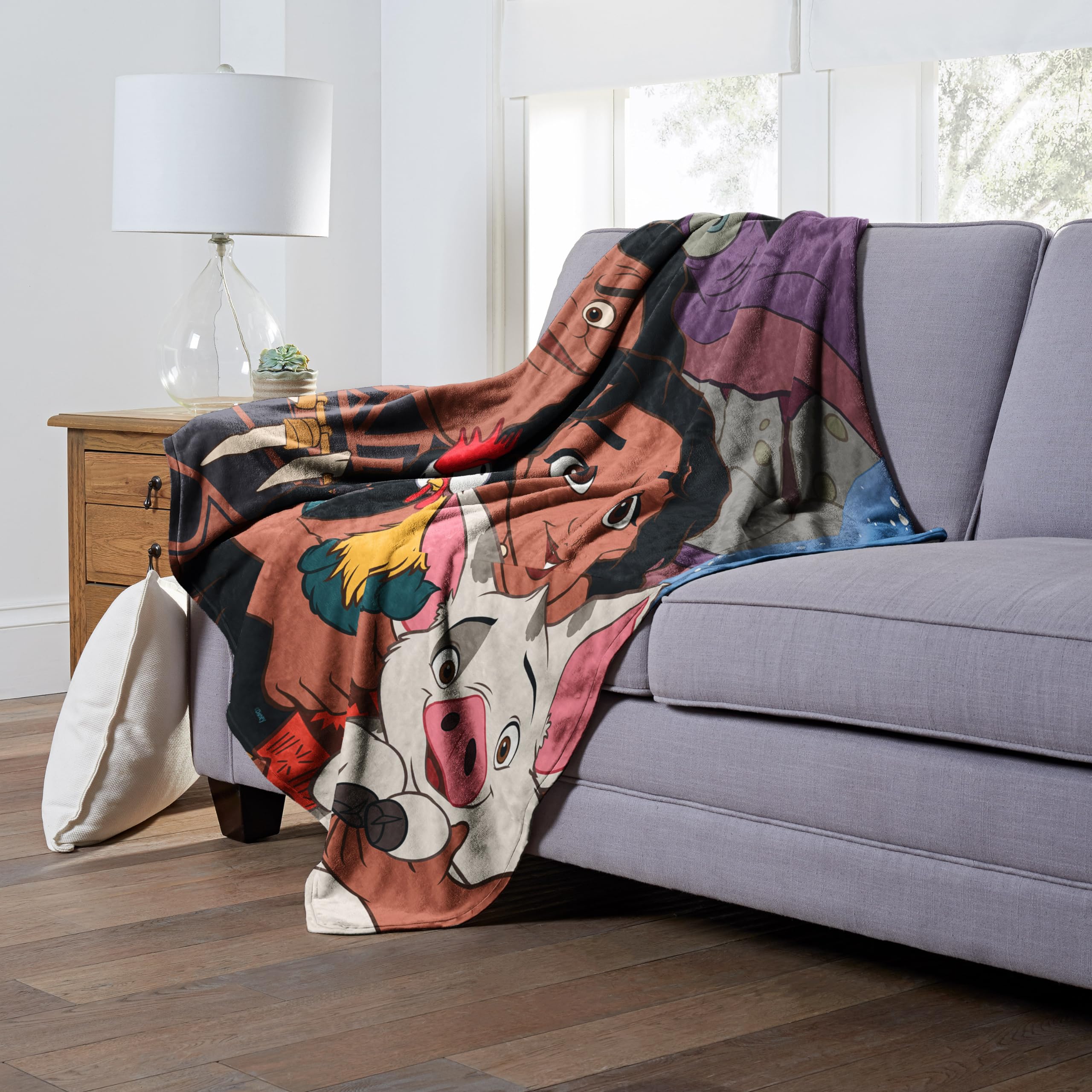 Amazon｜Northwest Disney 100シルクタッチ スローブランケット 50